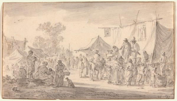 Country Fair, 1653. Creator: Jan van Goyen.