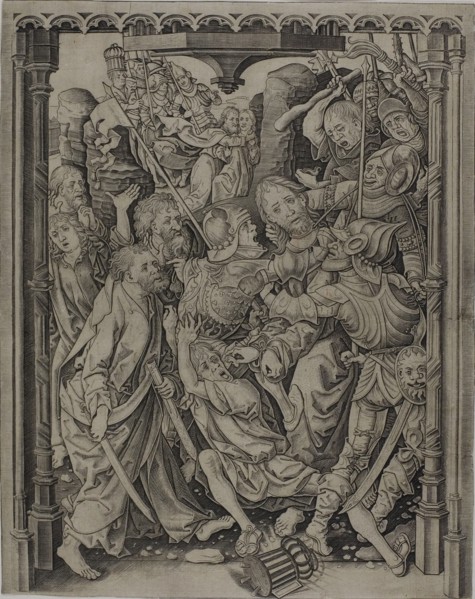 Christ Taken Captive, c.1480. Creator: Master IAM of Zwolle.