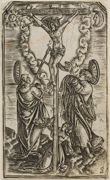 Christ on the Cross, 1500/25. Creator: Master S.