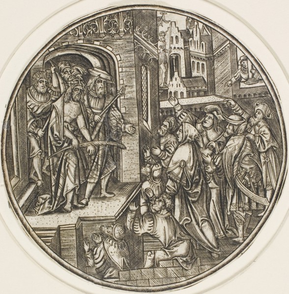 Ecce Homo, from The Passion, 1500/25. Creator: Master S.