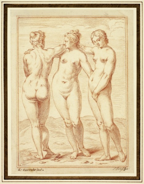 The Three Graces, n.d. Creator: Pierre Tanje.