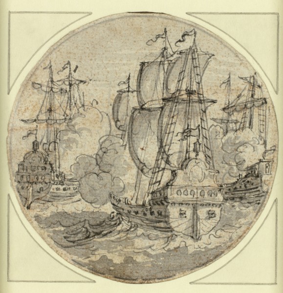 Ship at Sail, n.d. Creator: Unknown.