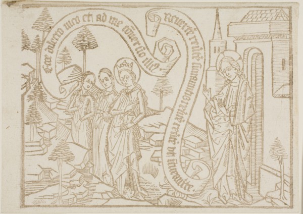 Page from the Canticum Canticorum (The Song of Solomon), ca. 1469-70. Creator: Unknown.
