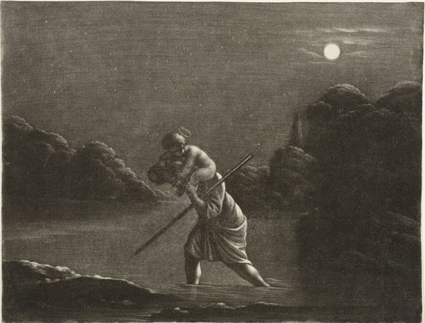 Saint Christopher, 1665/77. Creator: Wallerant Vaillant.