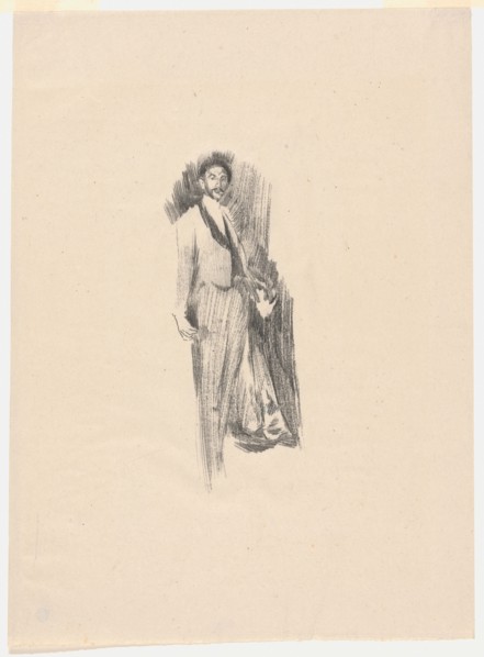 Count Robert de Montesquiou, 1894. Creator: Beatrix Godwin Whistler.