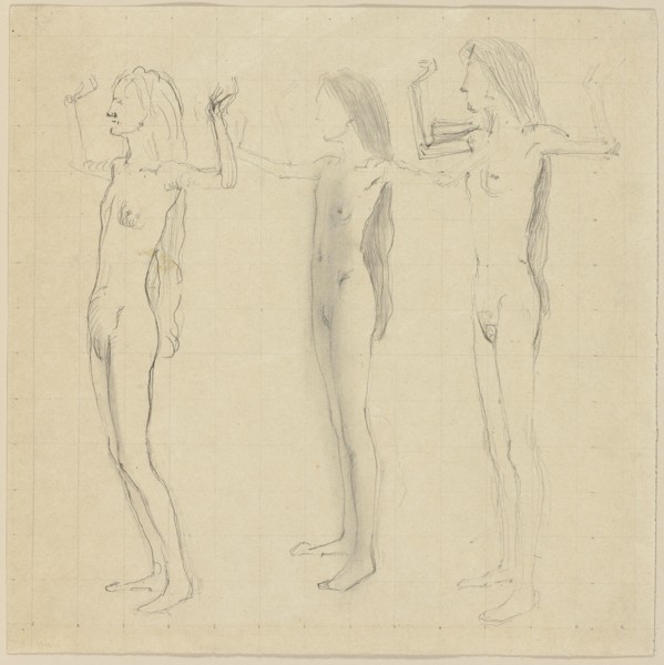 Study for Day (Truth), 1896/98. Creator: Ferdinand Hodler.
