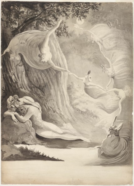 The Shepherd's Dream, c.1820. Creator: Georgina North.