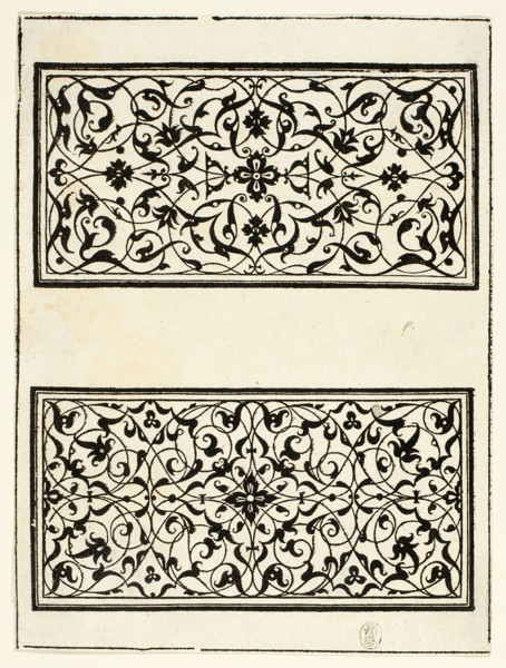 Ornamental Panels, n.d. Creators: Hans Rudolf Manuel Deutsch, Andrea Gessner.