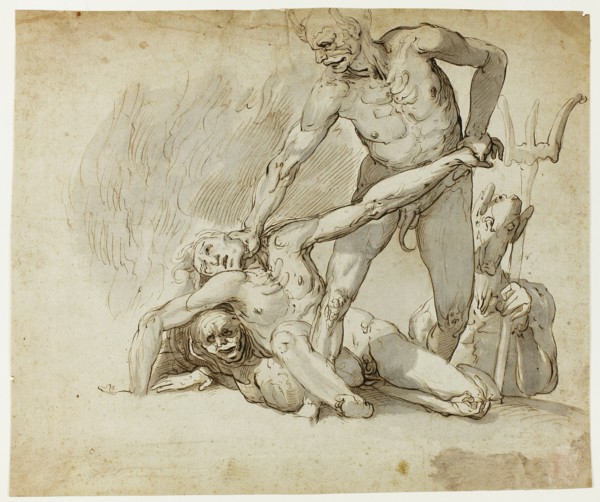 The Damned in Hell, n.d. Creator: Unknown.