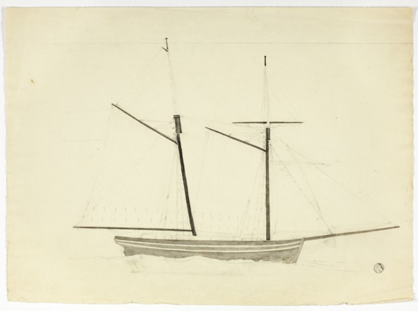 Whaler, n.d. Creator: Nicholas Pocock.