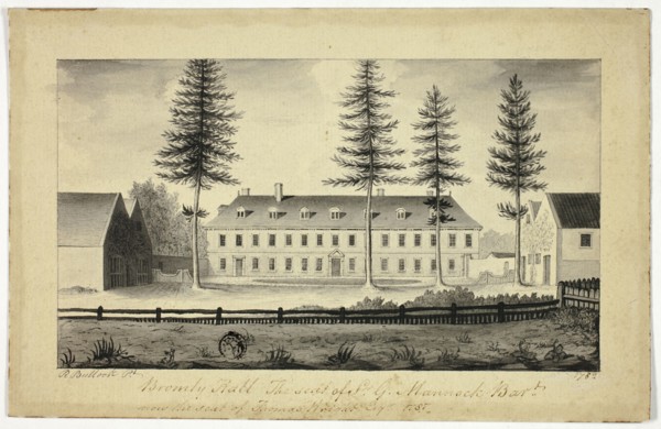 Bromly Hall, n.d. Creator: Ralph Bullock.
