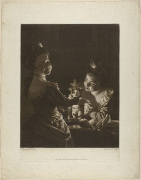 Miss Kitty Dressing, 1781. Creator: Thomas Watson.
