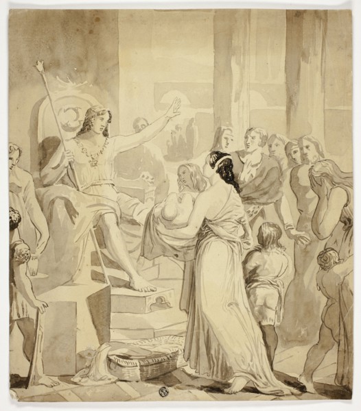 Scene from 'A Winter's Tale', n.d. Creator: Charles Robert Leslie.
