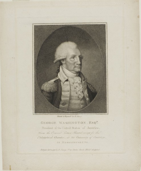 George Washington, c.1792. Creator: Edward Savage.
