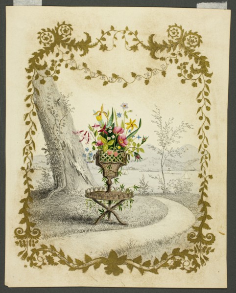 Nature's Gems, c.1844. Creator: Edwin Whitefield.