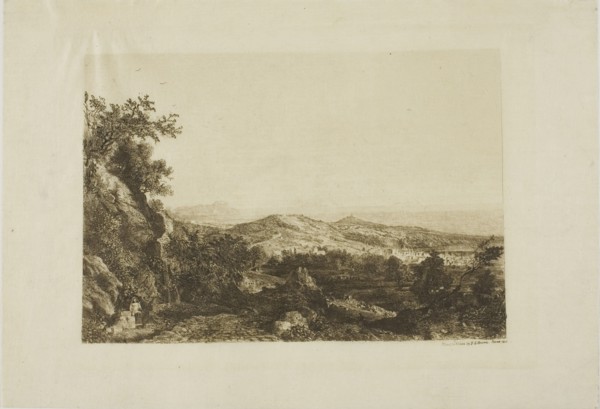 View of Ariccia, 1853. Creator: George Loring Brown.