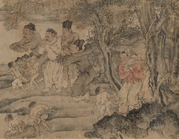 Yang Pu Moving His Family, Yuan dynasty (1279-1368). Creator: Unknown.