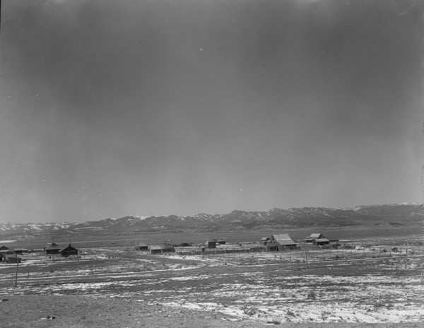 Widtsoe Valley purchase area, Utah, 1936. Creator: Dorothea Lange.