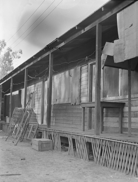 Housing, Brawley, Imperial Valley, California, 1935. Creator: Dorothea Lange.