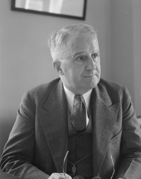 Walter E. Packard, Acting Director, Rural Resettlement Division, 1936. Creator: Dorothea Lange.