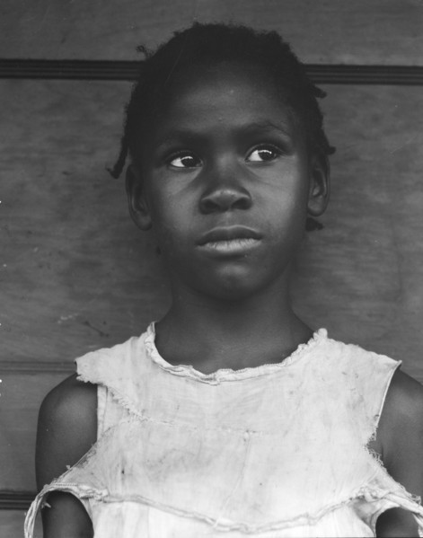 Negro girl, Hill House, Mississippi, 1936. Creator: Dorothea Lange.