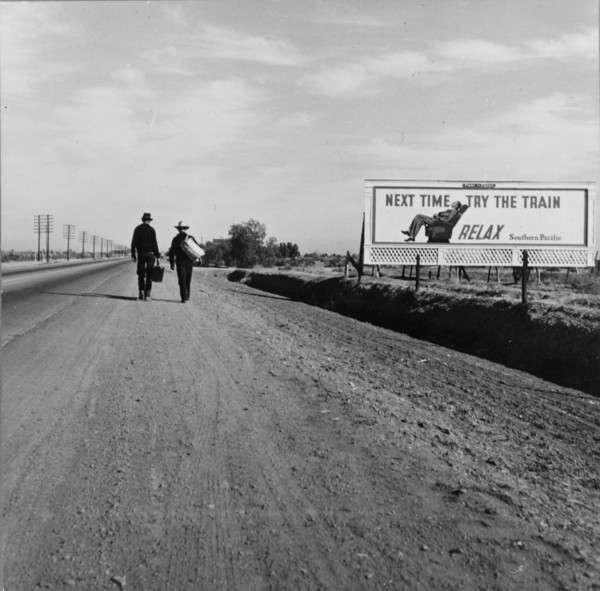 Toward Los Angeles, California, 1937. Creator: Dorothea Lange.