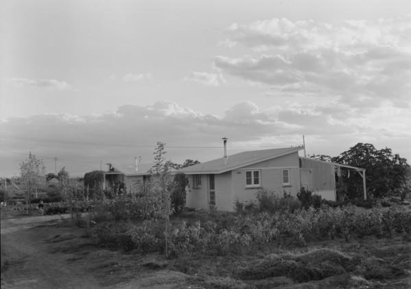 Type house at "Garden Homes", Kern County, California, 1938. Creator: Dorothea Lange.