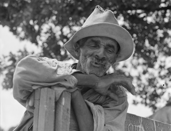 This man was born a slave in Greene County, Georgia, 1937. Creator: Dorothea Lange.