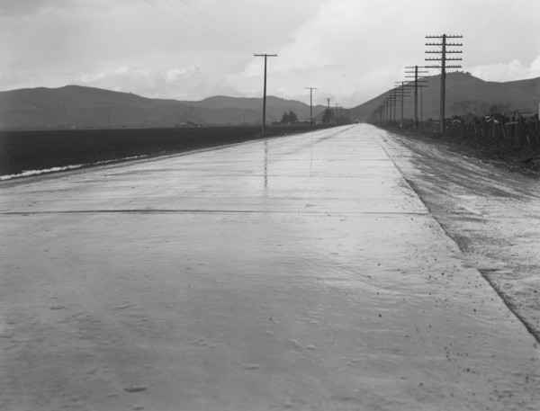 U.S. 101 near San Juan Bautista, California, 1939. Creator: Dorothea Lange.