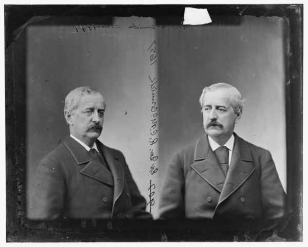 McCormick, Hon. Richard Cunningham, Delegate from Arizona and M.C. from N.Y., c.1865-1880.  Creator: Unknown.