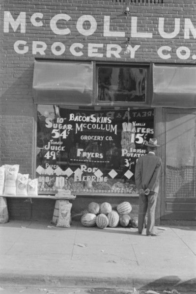 Storefront, Greensboro, Alabama, 1936. Creator: Walker Evans.