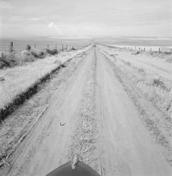 Western wheat country in a region which yields..., Umatilla County, Oregon, 1939. Creator: Dorothea Lange.