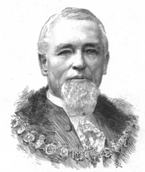 ''The new Lord Mayor and Sheriffs; Mr Alderman E.J. Gray Sheriff of London and Middlesex', 1888. Creator: Unknown.