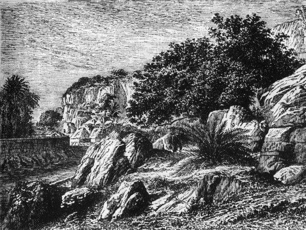 'View at Malabar Hill, near Bombay', c1891. Creator: James Grant.