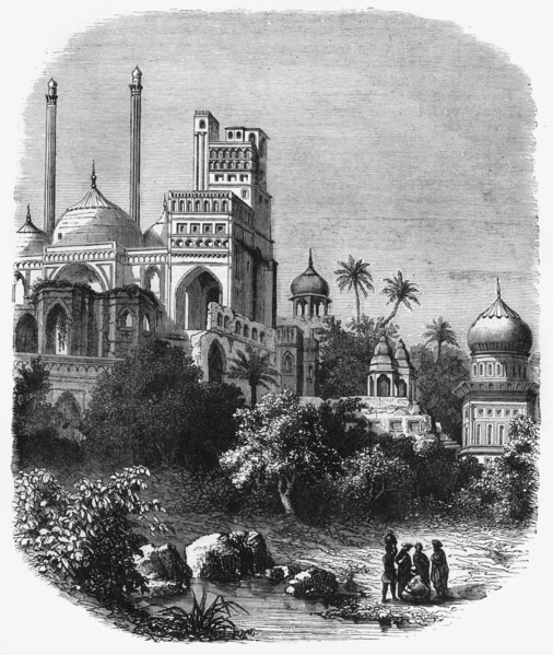 'View of the Palace of Vellore', c1891. Creator: James Grant.