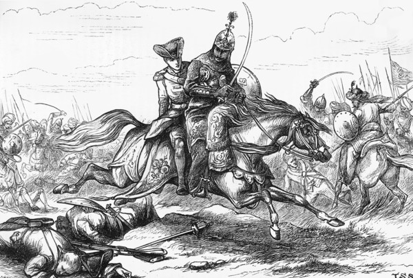 'Escape of Lieutenant Goreham', c1891. Creator: James Grant.
