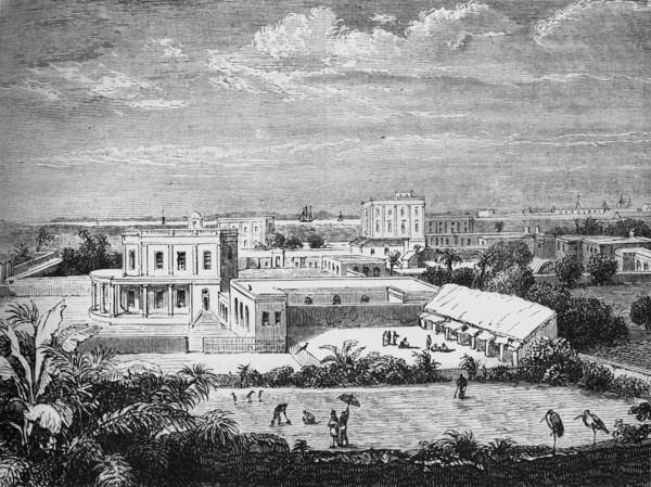 'View in Calcutta', c1891. Creator: James Grant.