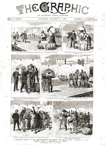''The Graphic, Front Cover Saturday October 27. 1888', 1888. Creator: Unknown.