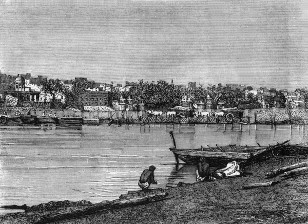 'View of Muttra', c1891. Creator: James Grant.