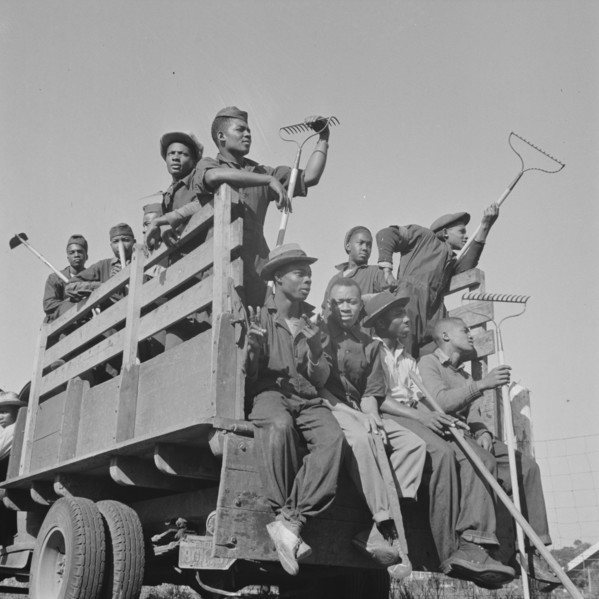 Bethune-Cookman College, Daytona Beach, Florida, 1943. Creator: Gordon Parks.