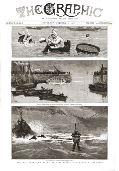 ''The Graphic, Front Cover Saturday October 6. 1888', 1888. Creator: Unknown.