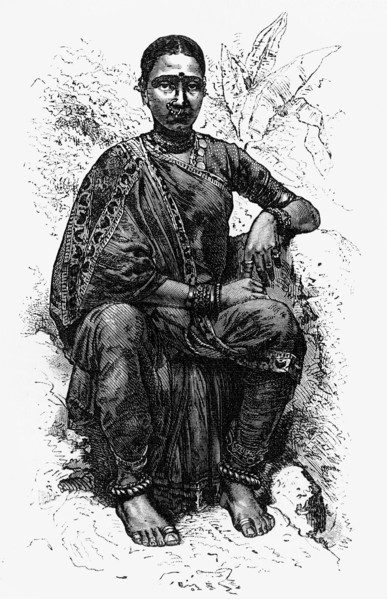 'Hindoo Girl', c1891. Creator: James Grant.