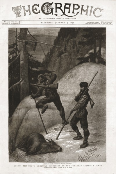 ''The Graphic, Front Cover Saturday January 4. 1890',1890. Creator: Charles Edwin Fripp.