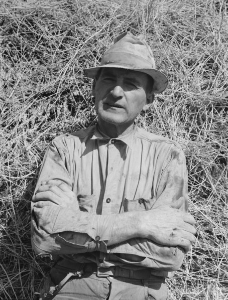 E.E. Botner, FSA borrower, Nyssa Heights, Malheur County, Oregon, 1939. Creator: Dorothea Lange.