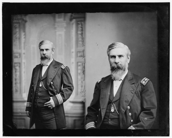 Captain John M. Moore, 1865-1880. Moore, Capt. John M. U.S.N. [US Navy], between 1865 and 1880.