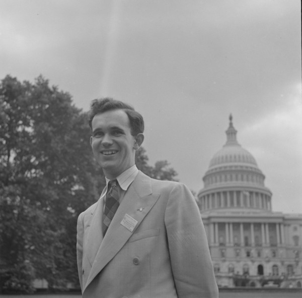 Washington, D.C. International student assembly. Bryan J. Kellaway, a delegate from Australia.