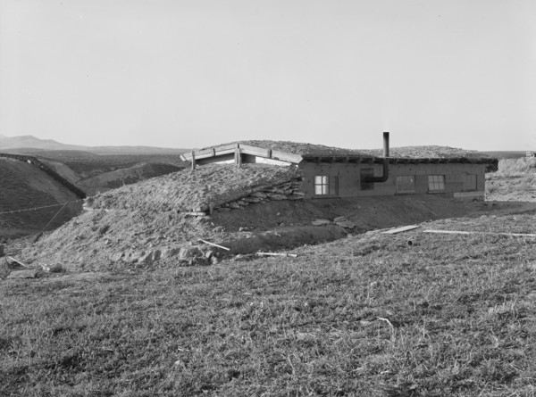 The Daugherty [or Dougherty] home. Warm Springs district, Malheur County, Oregon.