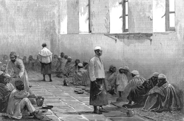 ''Emin Pasha's People "At Home" in the Abbassiyeh Barrack's, Cairo', 1890.