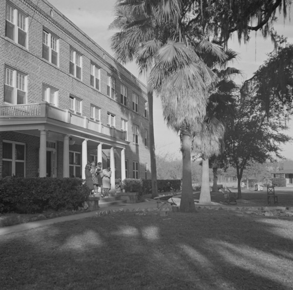 Daytona Beach, Florida. Bethune-Cookman College. Girl's dormitory.