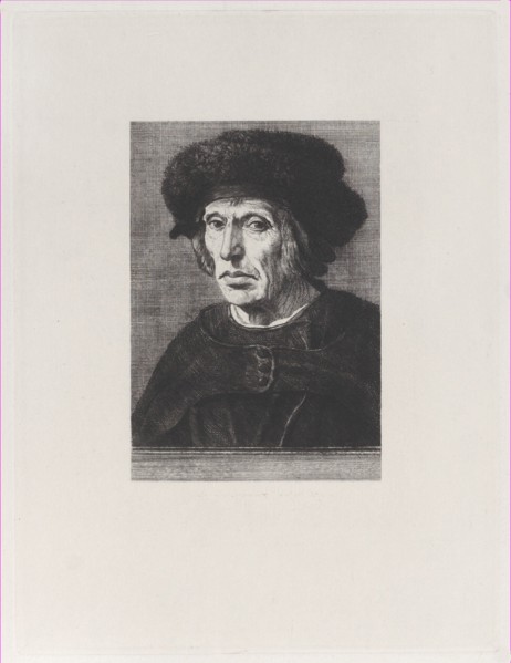 Portrait of Jacob van Veen, after Maarten van Heemskerck, 1871.